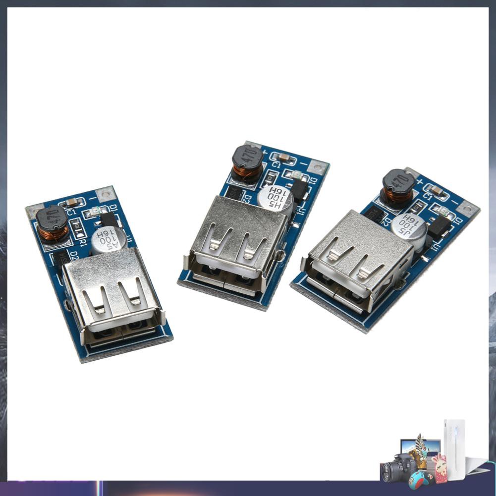 DC Bộ 3 Bảng Mạch Nâng Áp Usb 0.9v 5v Sang 5v 60