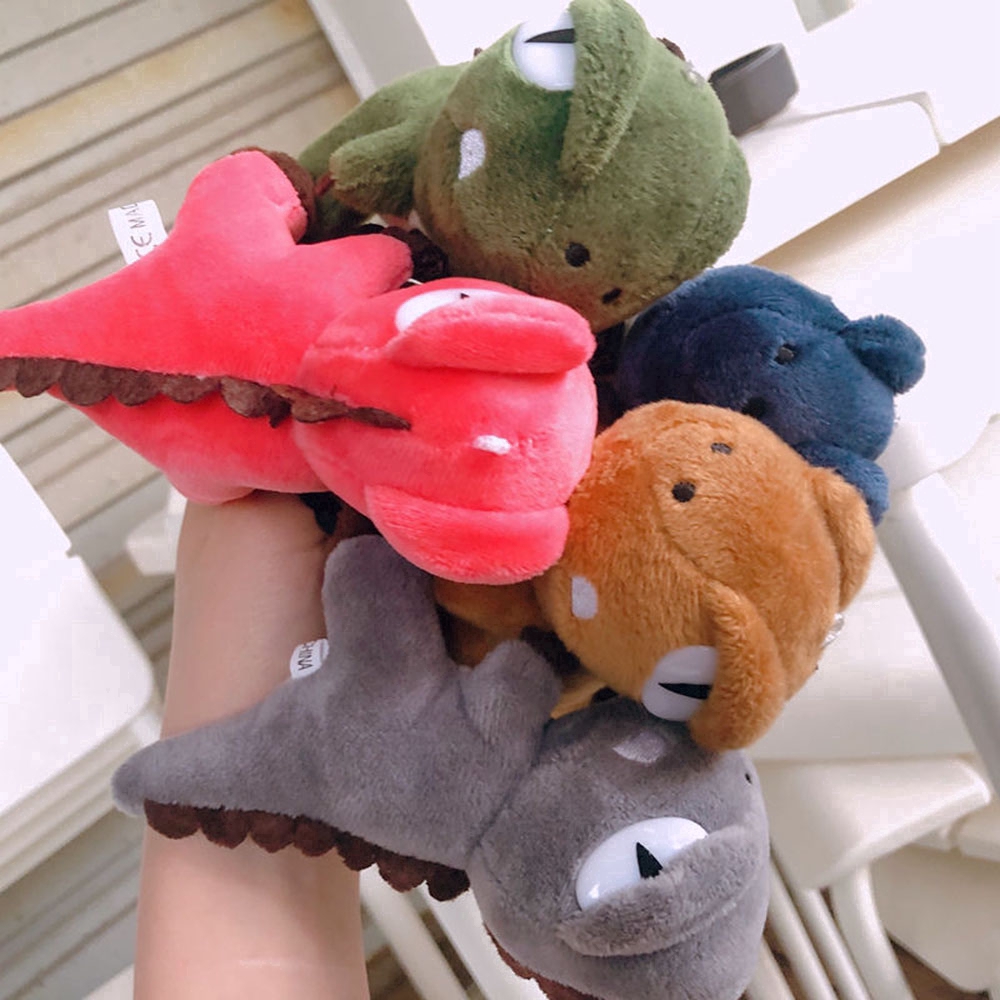 Dây Buộc Tóc Hình Khủng Long Nhồi Bông Thời Trang Cho Bạn Gái