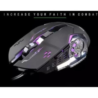 Chuột dây chơi game MOUSE T-WOLF V6 LED