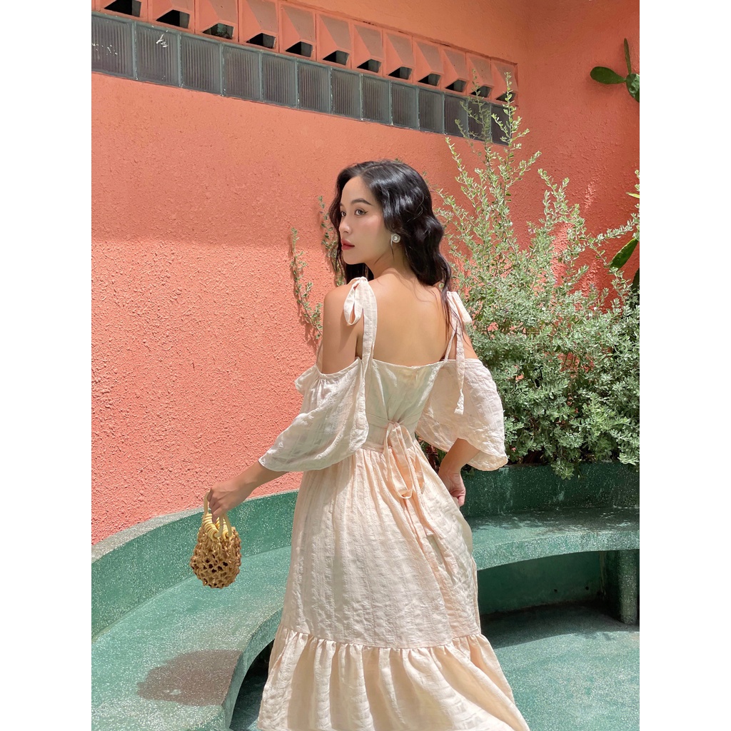 OLV - Đầm Light Sepia Midi Dress