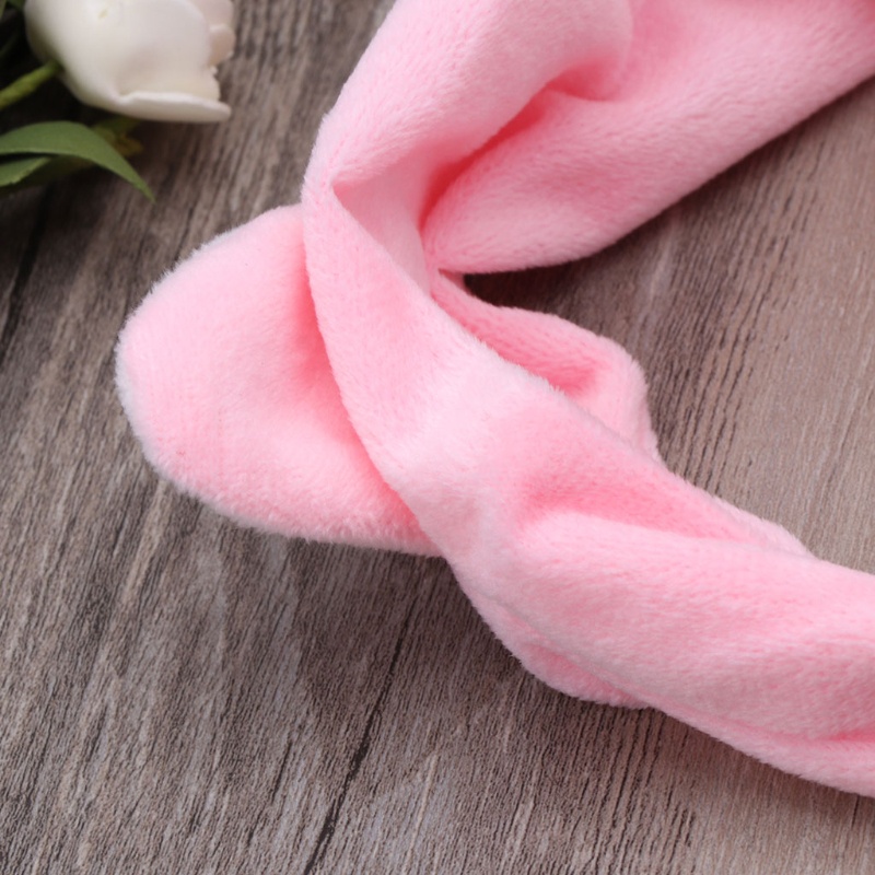 Băng Đô Cài Tóc Hình Tai Mèo Dễ Thương Dùng Khi Rửa Mặt/ Trang Điểm