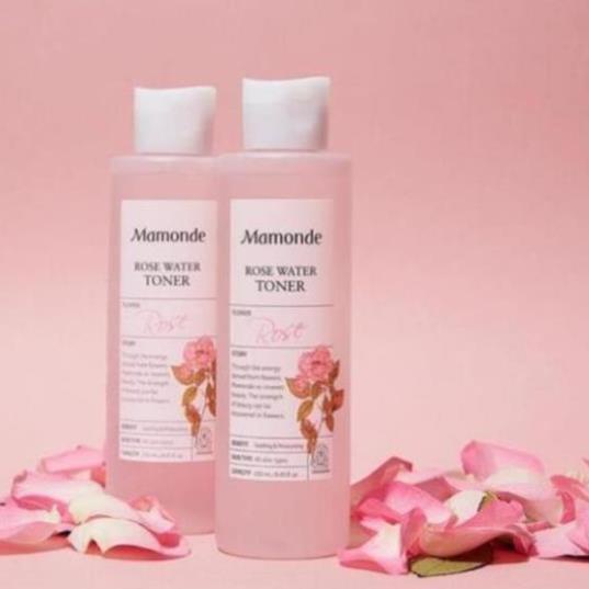 Nước Hoa Hồng⚡️𝐅𝐑𝐄𝐄 𝐒𝐇𝐈𝐏⚡️Rose Water Toner Mamonde 250ml Dành Cho Mọi Loại Da | BigBuy360 - bigbuy360.vn