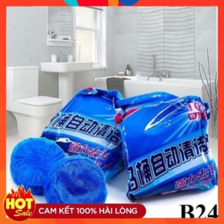 [FreeShip – Hàng Loại 1] Túi 10 viên thả bồn câu Hàn Quốc | Viên tẩy bồn cầu khử mùi - Đồ Gia Dụng Tiện Ích