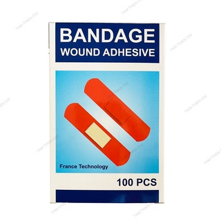 Băng keo cá nhân vải y tế Bandage Tâm Thiện Chí loại 100 miến thumbnail