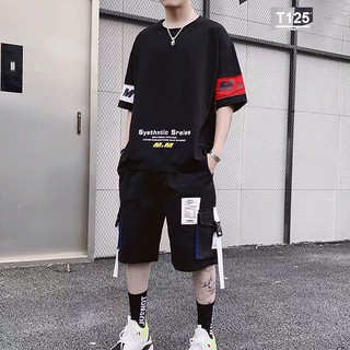 KCác set đồ bộ nam, bộ cộc tay, áo thun và quần đùi, chất thun cotton, vải đẹp, dày dặn, thoáng mát, thấm hút mồ hôi