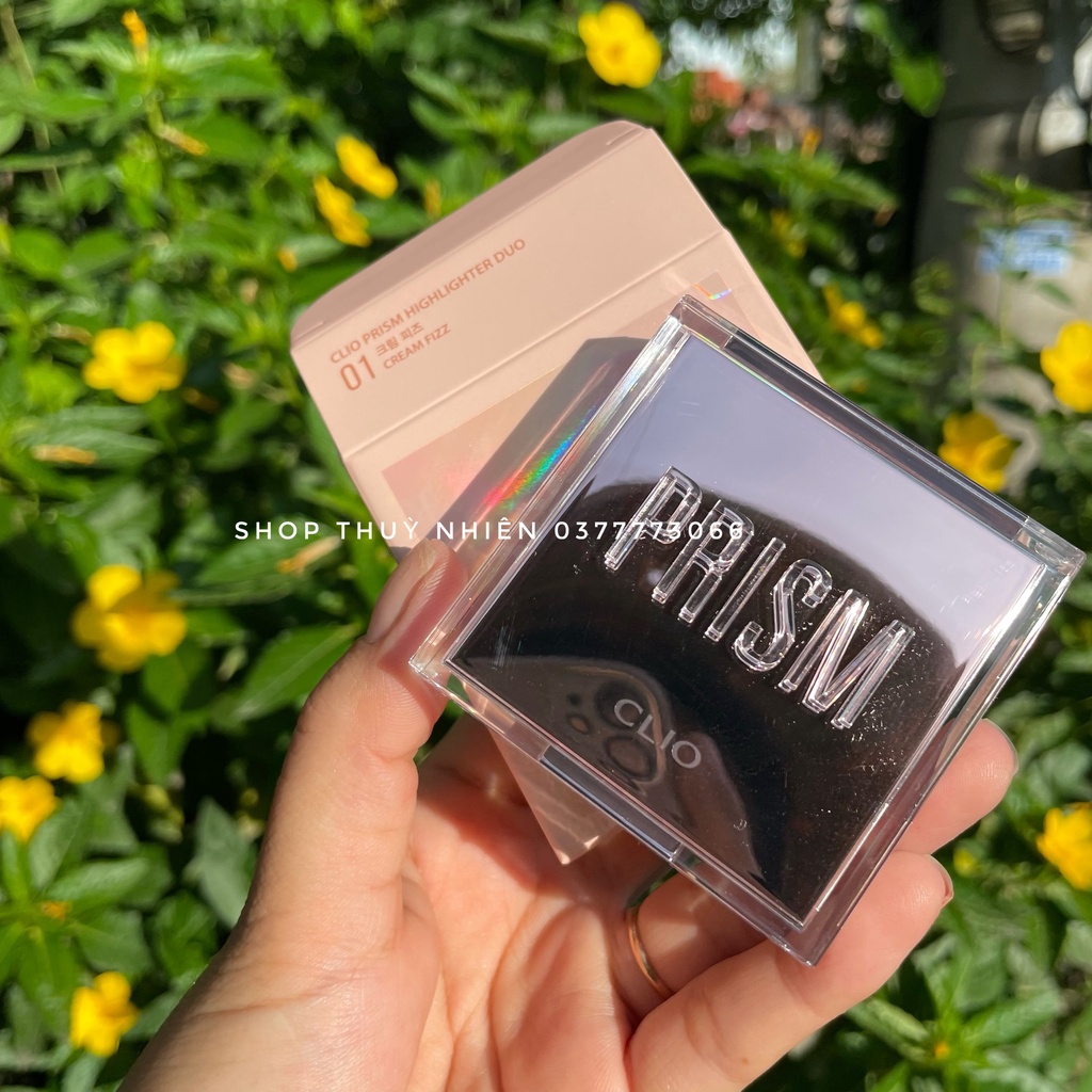 Phấn bắt sáng Clio 2 ngăn