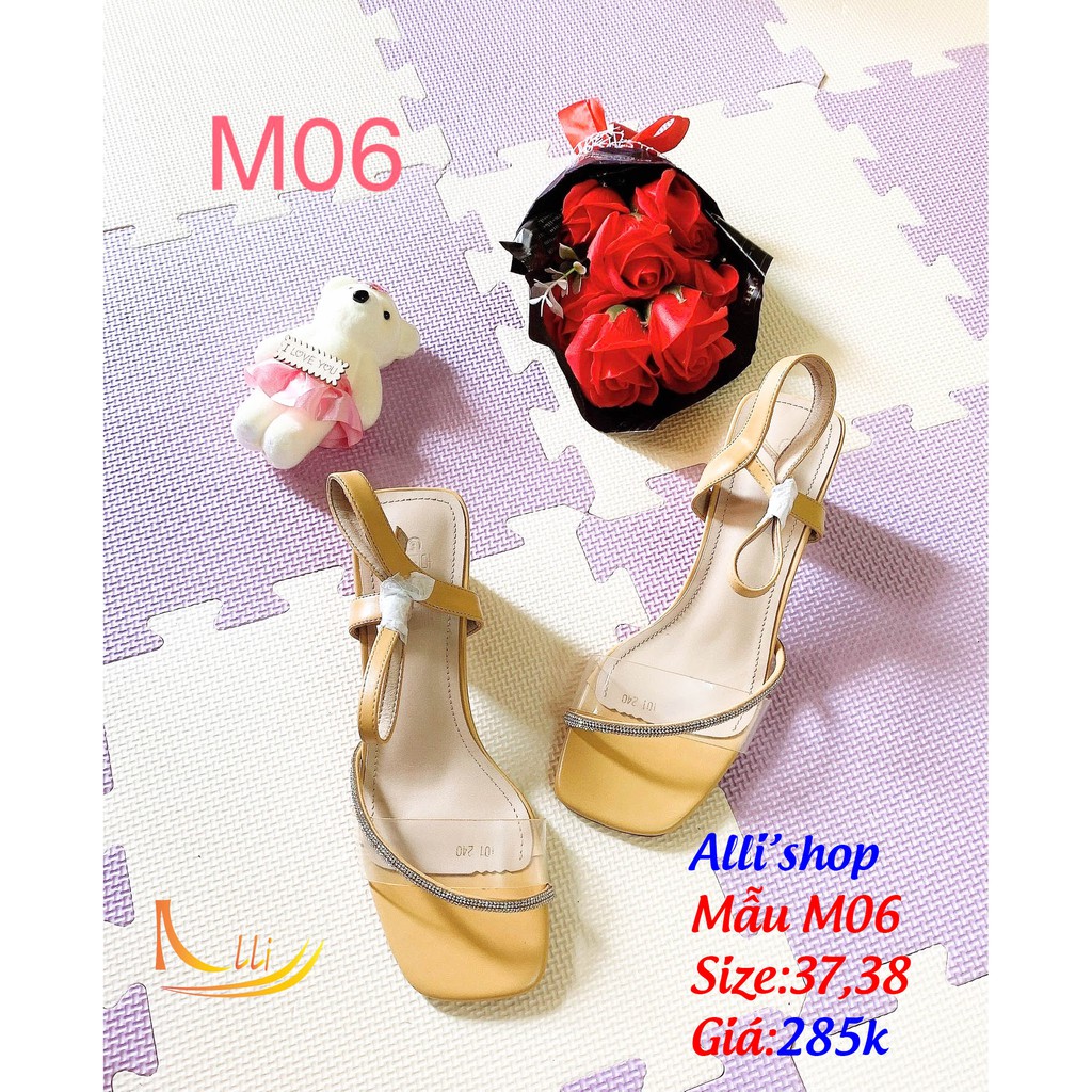 Giày sandal cao cấp Nữ, Mẫu M06, Hàng xuất Nhật