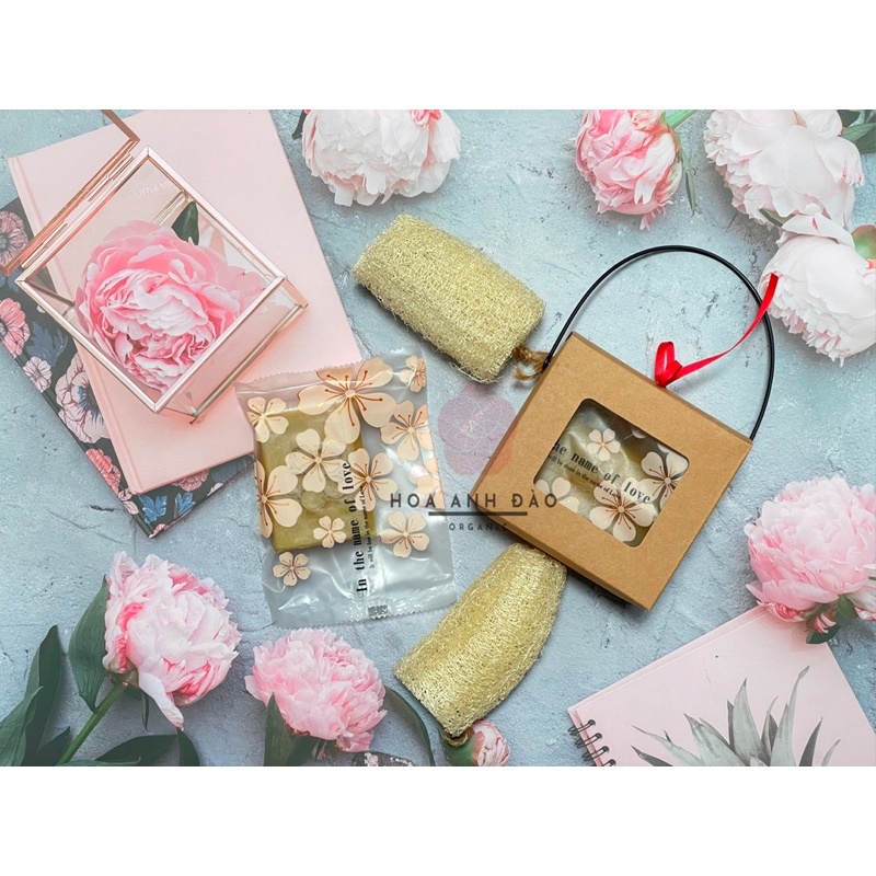 [SOAP TRÀ XANH TRÀM TRÀ] Xà Phòng thực vật thủ công thương hiệu Hoa Anh Đào | BigBuy360 - bigbuy360.vn