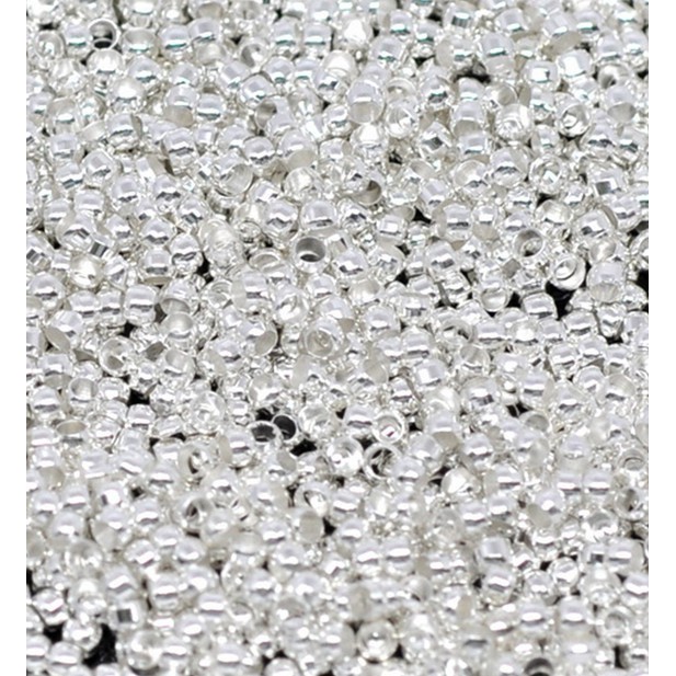 Set 800 hạt cườm xỏ lỗ 2mm nhiều màu sắc dùng làm trang sức thủ công