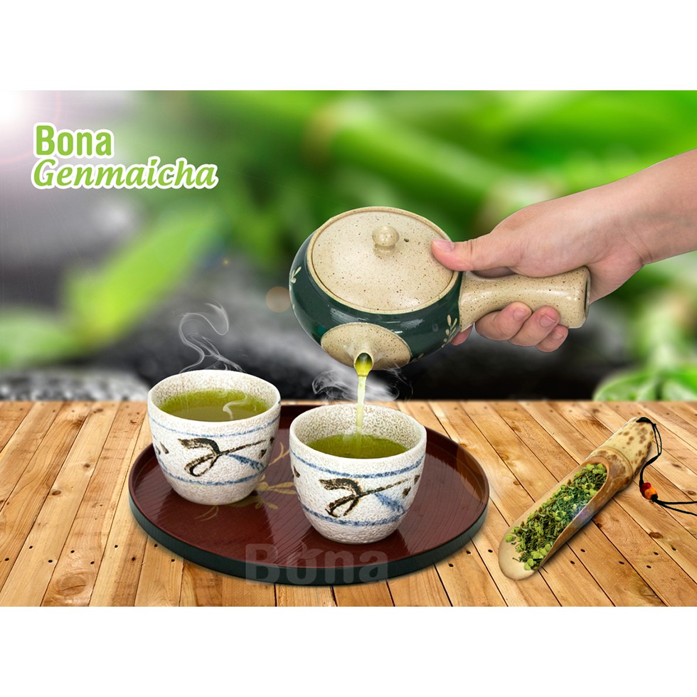 Trà Xanh Gạo Lứt Nhật Bản Genmaicha - 500g (Lá)