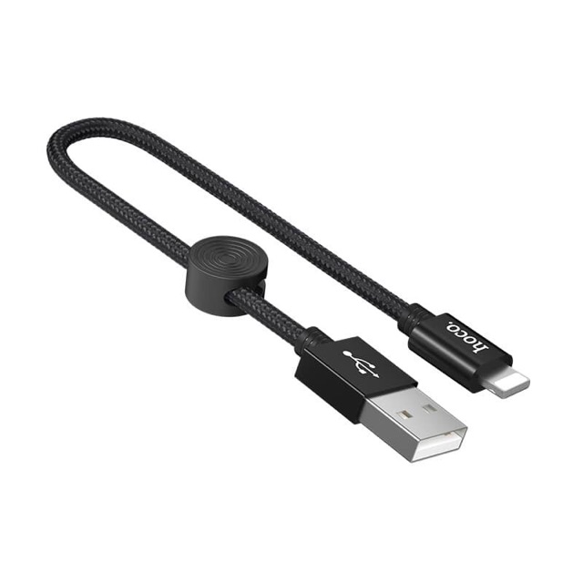 HOCO X35 2.4A DÀI 25cm CÁP SẠC NGẮN SẠC NHANH DÂY DÙ Cáp Lightning iPhone iPad-MICRO USB-TYPE C Cáp sạc dự phòng/X37