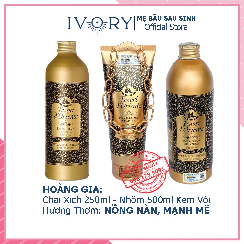 Sữa Tắm Nước Hoa Tesori Hoa Sen Thảo Mộc CHÍNH HÃNG Sữa Tắm Xích Ý 250ml Thơm Lâu