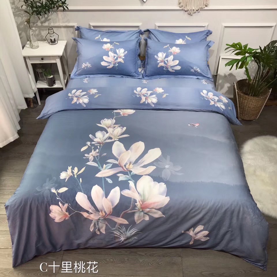 Bộ chăn ga gối cotton Oganic nhập khẩu giá rẻ