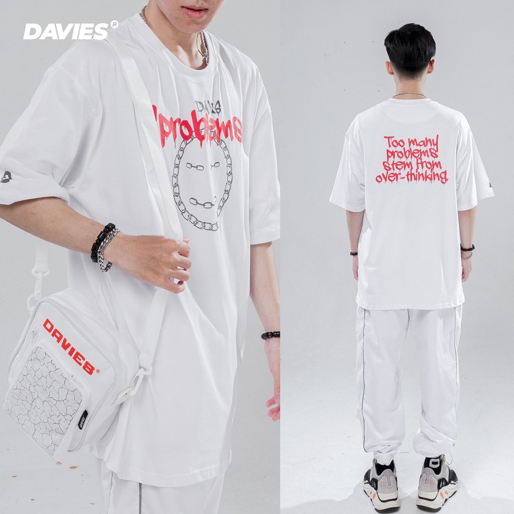 Áo thun tay lỡ form rộng Problems - Tee local brand DAVIES. | WebRaoVat - webraovat.net.vn