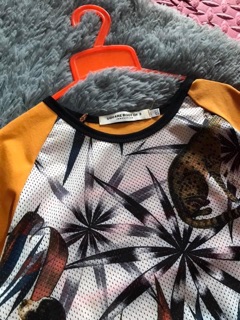 Bộ cotton lưới bé trai