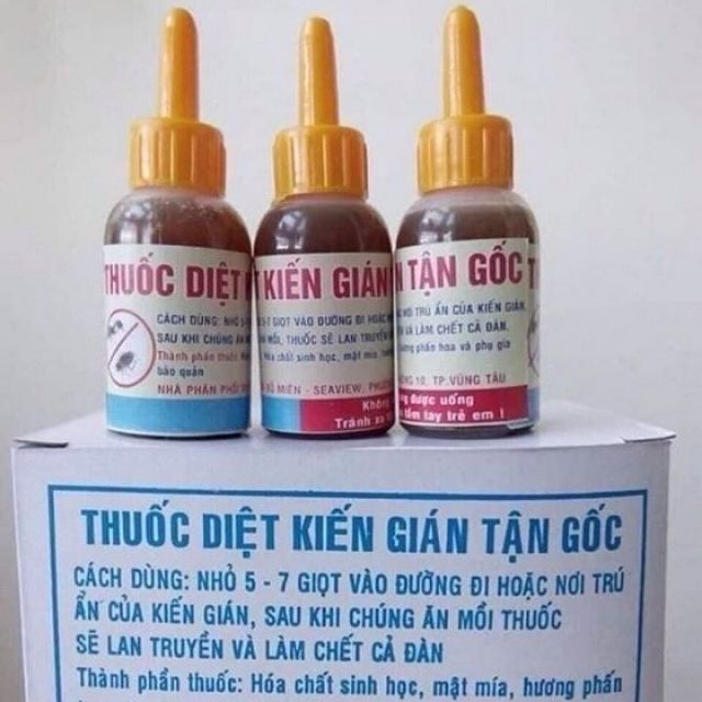 thuốc diệt kiến gián tận gốc hàng chuẩn