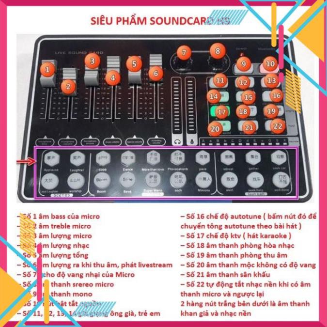 Mua ngay Sound Card Karaoke Live Stream H9 Tặng Kèm Dây Live Stream [Freeship 10k]