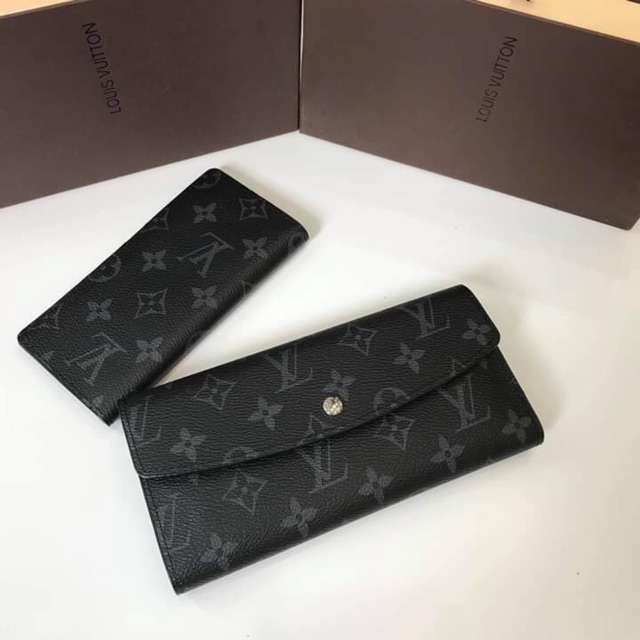 Ví cầm tay LV( sét ví đôi) kèm hộp