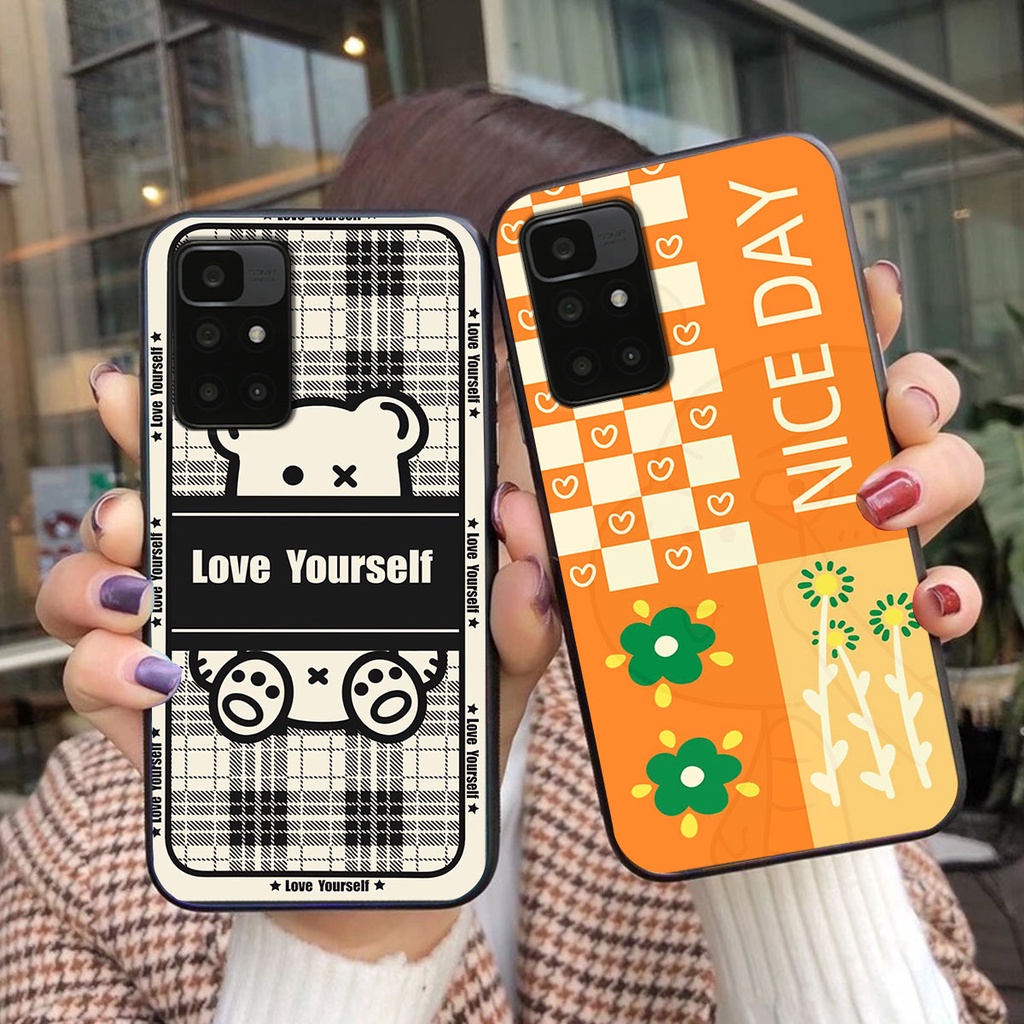 Ốp lưng Xiaomi REDMI 10 happy day, gấu bear dễ thương - BỀN - ĐẸP -BAO GIÁ TOÀN THỊ TRƯỜNG