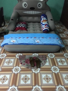 Giường hơi hình thú 1 tầng