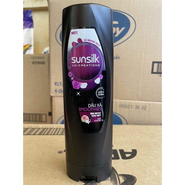 Dầu Gội Sunsilk Óng Mượt Rạng Ngời 1,4kg và Dầu Xả 320g