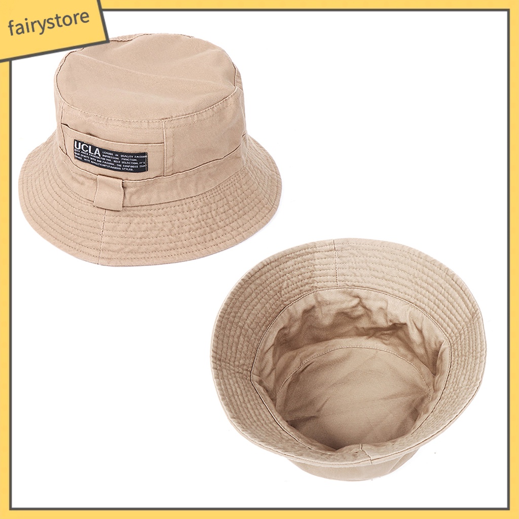 Mũ xô bằng vải in họa tiết chữ đẹp mắt cho cả nam và nữ