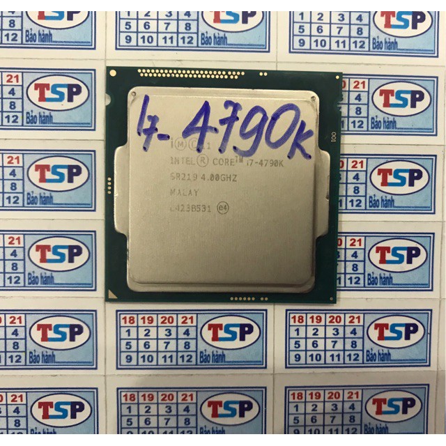 Cpu i7-4790K đã qua sử dụng, hình thức không sứt mẻ, còn sử dụng tốt 95 | BigBuy360 - bigbuy360.vn