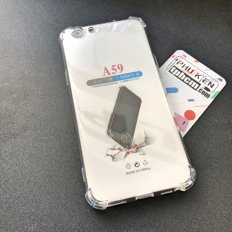 Ốp lưng Oppo F1s - A59 dẻo Trong suốt Chống sốc