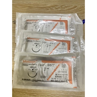 Chỉ thẩm mỹ tự tiêu Monosyn 3/0 [Giá 1 sợi]
