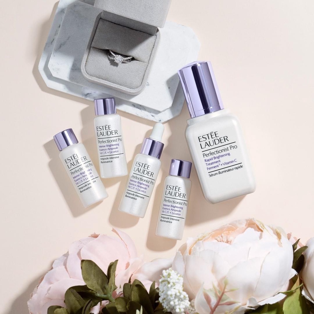 Huyết thanh Estee Lauder làm sáng và đều màu da Perfectionist Pro Rapid Brightening Treatment with Ferment² + Vitamin C