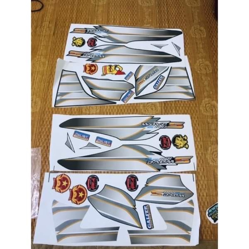 Tem Rời Wave 50/100/110 Mẫu Wave S Tem 3 Lớp Cao Cấp