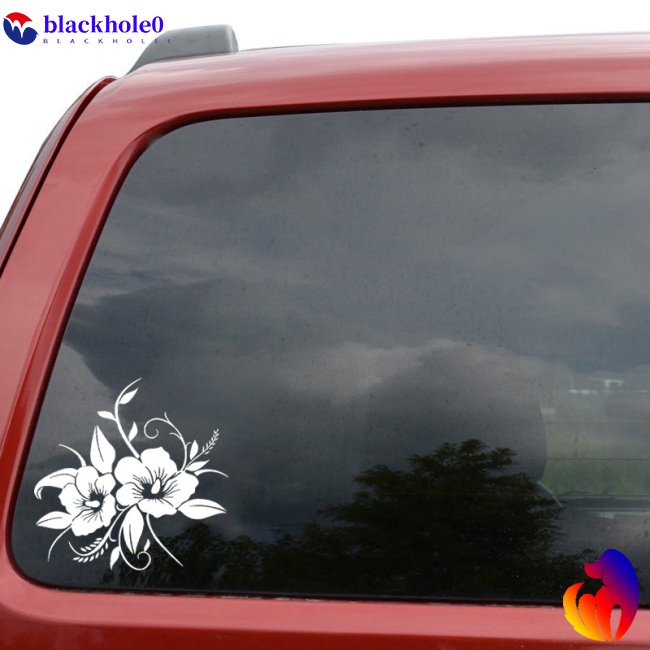 Miếng dán phản quang hình hoa trang trí xe hơi