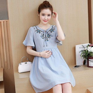 Đầm bầu dáng baby doll cao cấp