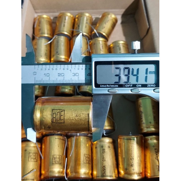 Lô 10 tụ điện ROE 4700uf/25V Germany