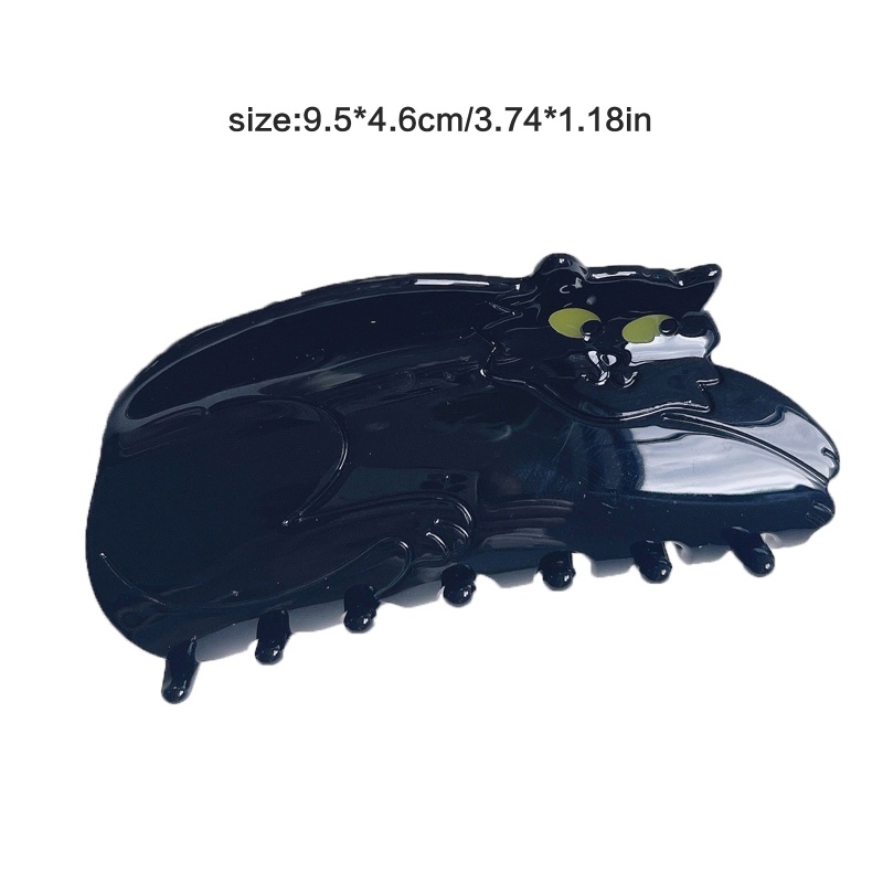 Kẹp Tóc Hình Mèo Dễ Thương Chống Trượt Tiện Dụng