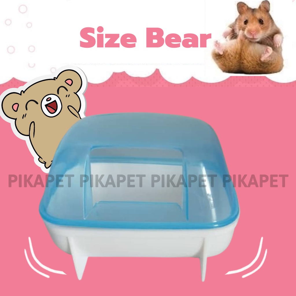 ✅Nhà tắm mini cute dành cho hamster