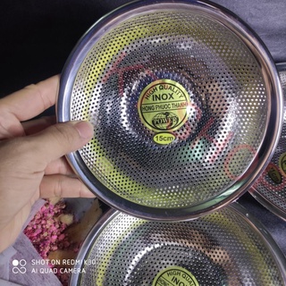 Rổ (rá) inox lỗ nhỏ