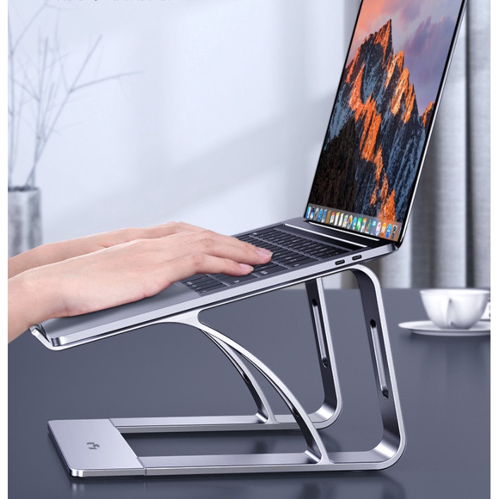 Giá đỡ Laptop Macbook Notebook - Đế tản nhiệt kê laptop máy tính hợp kim nhôm có thể tháo rời LS653, L200, L210, CR6