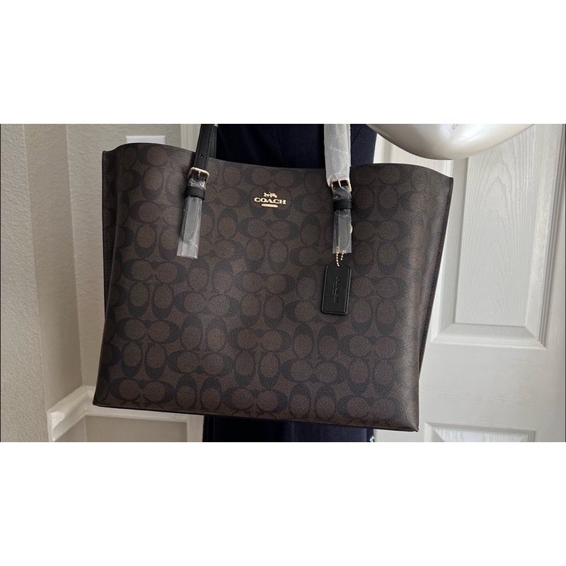 Túi tote chữ dây đen