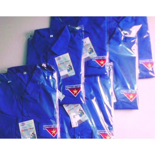 SỈ ÁO ĐOÀN THANH NIÊN NAM NỮ DÀI TAY CAO CÂP