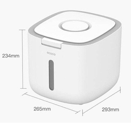 [ LOẠI LỚN 10KG ] Thùng Đựng Gạo ECOCO - Chống Ẩm, Chống Mối Mọt - Loại 10kg - Chính Hãng