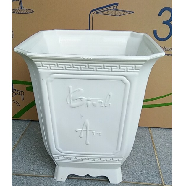 Chậu trồng cây tứ quý, chậu vuông