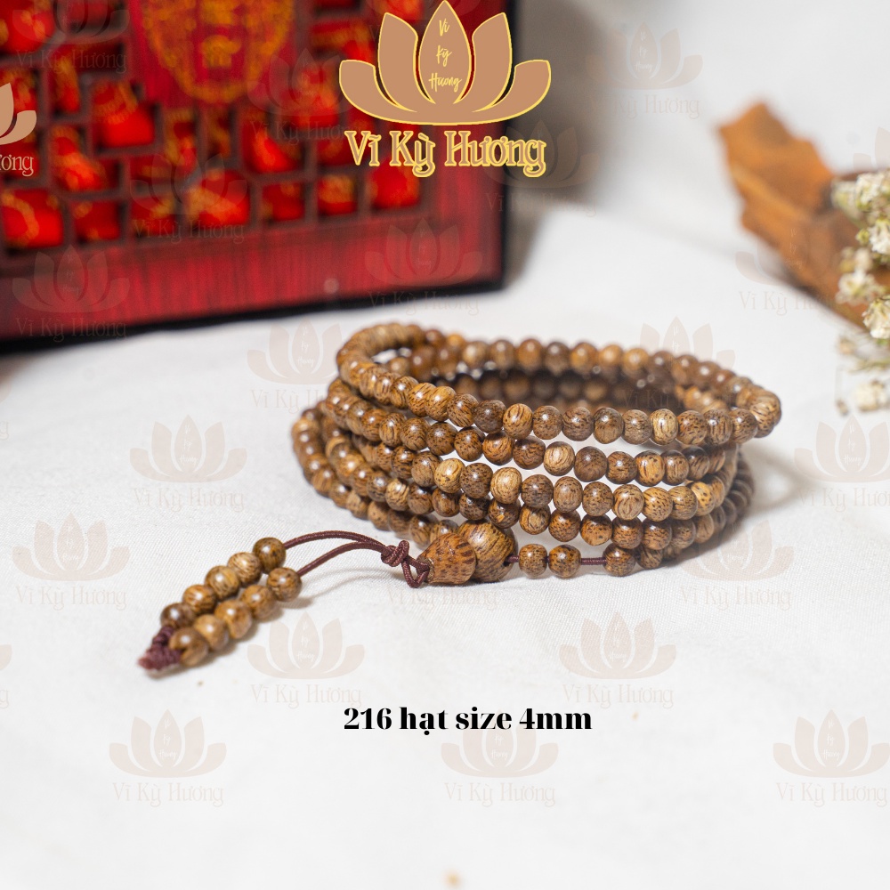 Vòng Tay Trầm Hương 216 Hạt Trầm Tốc Việt - Hạt Trầm Hương Tự Nhiên Hàng Núi Rừng Quảng Nam  Size 4mm Vĩ Kỳ Hương | BigBuy360 - bigbuy360.vn