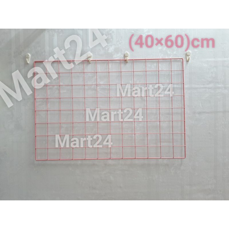 Lưới sắt trang trí 40x60 Không bo góc, sắt dầy 3li