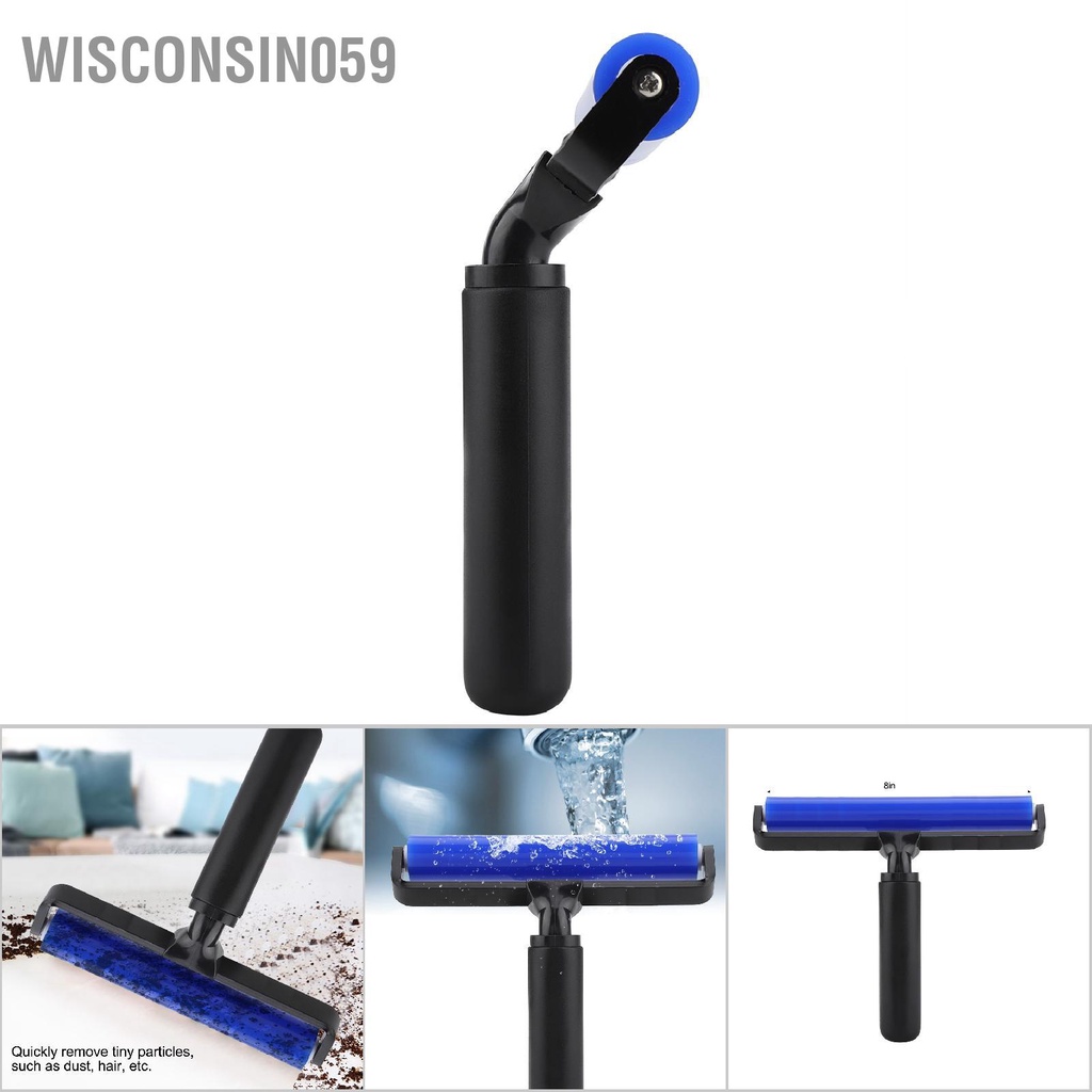 Wisconsin059 Con lăn loại bỏ bụi Công cụ làm sạch tĩnh điện màn hình silicone phim cho hộ gia đình