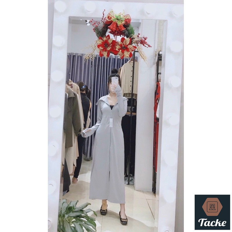 [Giảm 20k - TACKE20K] Áo Chống Nắng - Váy Chống Nắng Nữ Dáng Dài Anti-UV Hàng Xuất Nhật - Tacke Official Store