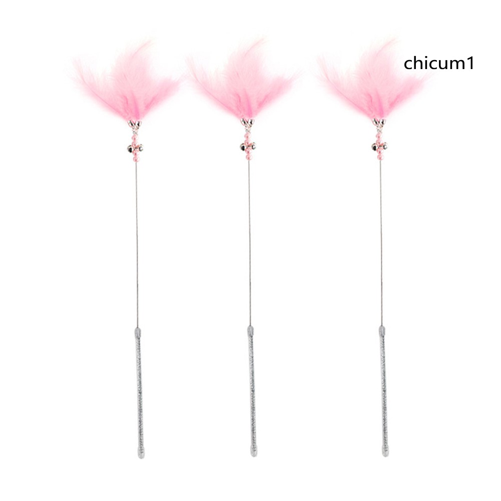 Bộ 2 Que Lông Vũ Trêu Chọc Mèo Vui Nhộn