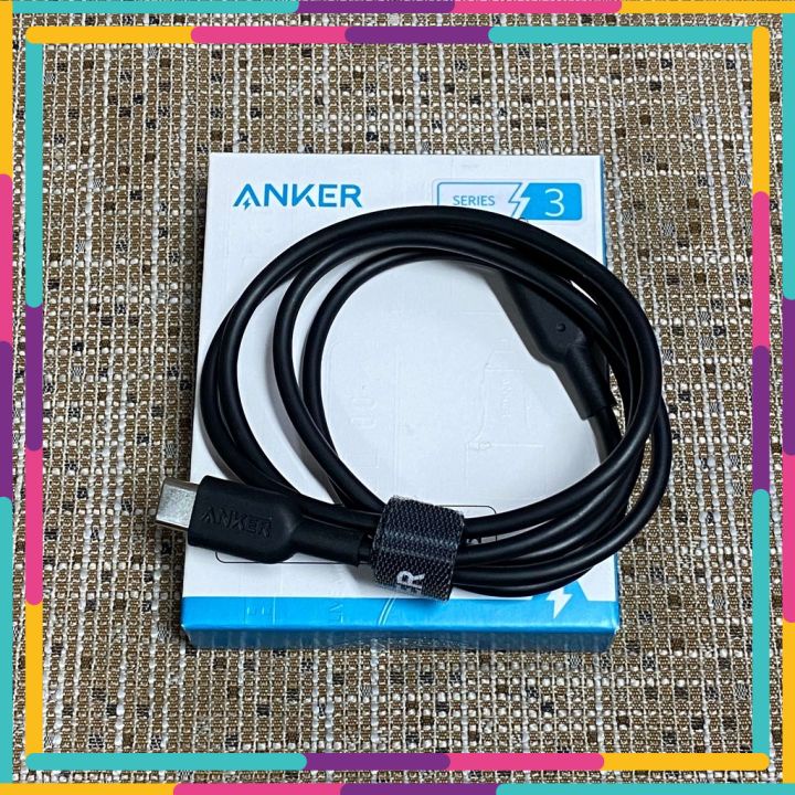 Cáp sạc nhanh Anker C to L A8632 / A8633 chính hãng - Bảo hành 12 tháng