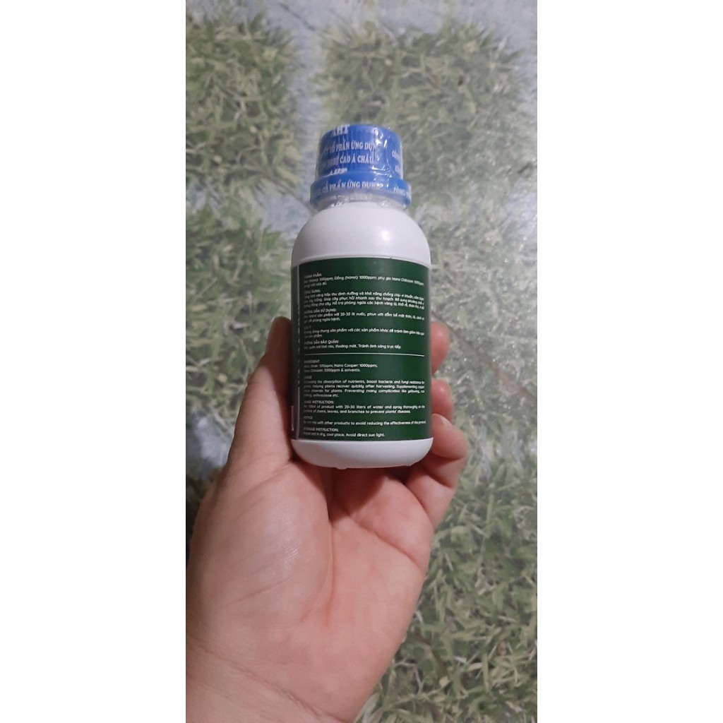 Trừ nấm - vi khuẩn Nano AHT Bạc Đồng -100ml