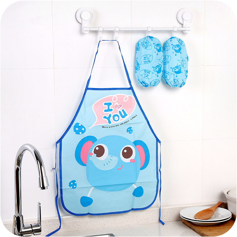 Tạp Dề Vẽ Tranh Không Tay Chống Thấm Nước Dành Cho Trẻ Em